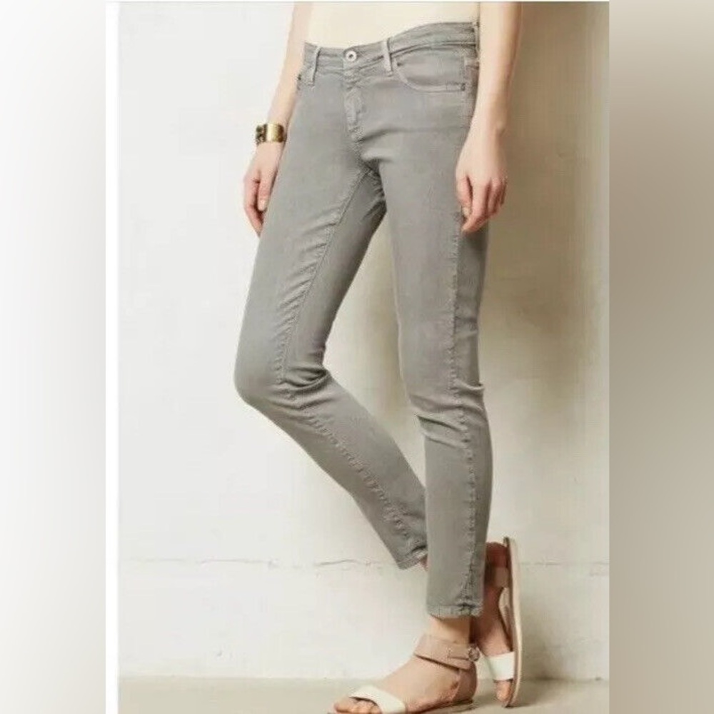 EUC AG grey stevie ankle slim straight jeans